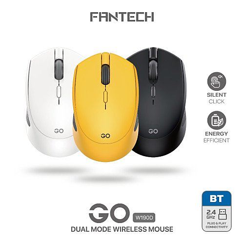 FANTECH W190D GO Dual Mode Wireless Mouse