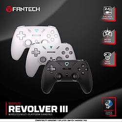 FANTECH WGP12S Revolver III Wireless Multi-Platform Gamepad