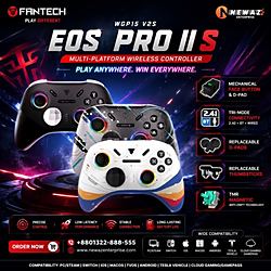 FANTECH WGP15V2S EOS PRO II Multi-Platform Wireless Gamepad