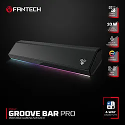 FANTECH BS162 Groove Bar Pro Portable Bluetooth Speaker.