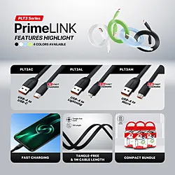 Fantech PLT3 PrimeLink Fast Charger Cable Data Cable.