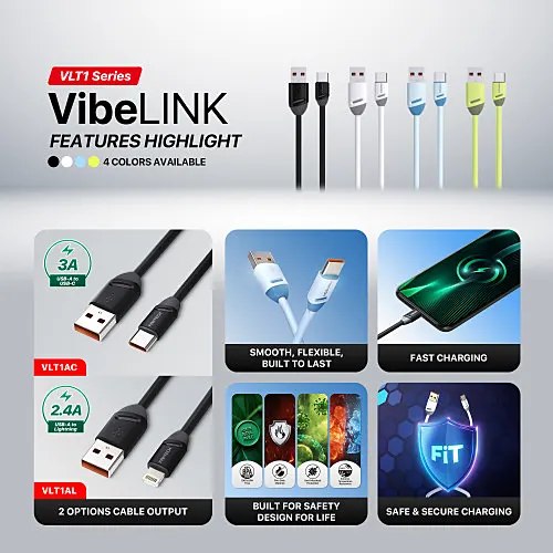 FANTECH VLT1 Series Fast Charging Data Cable
