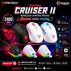 FANTECH WG11V2RD CRUISER II Wireless Gaming Mouse