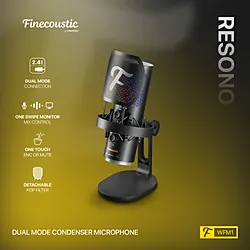 FANTECH WFM1 Finecoustic RESONO Dual Mode Wireless Condenser Microphone