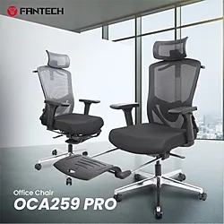 FANTECH OC-A259 Pro Premium Mesh Office Chair with Leg Rest