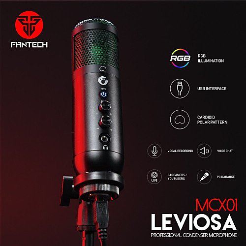 FANTECH LEVIOSA MCX01 USB Condenser Microphone