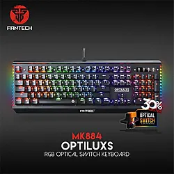 FANTECH MK884 Optiluxs RGB Mechanical Keyboard