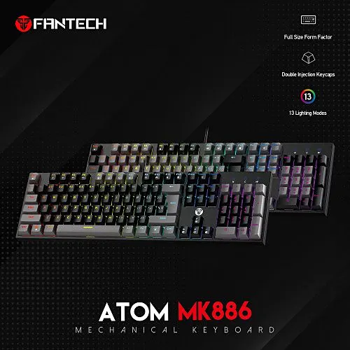 FANTECH MK886 ATOM RGB Mechanical Keyboard
