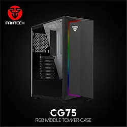 FANTECH CG75 RGB Mid Tower ATX Gaming PC Casing