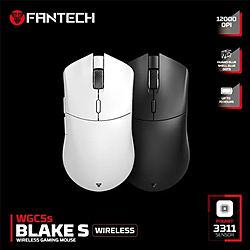 FANTECH BLACK WGC5S Wireless Rechargeable Gaming Mouse