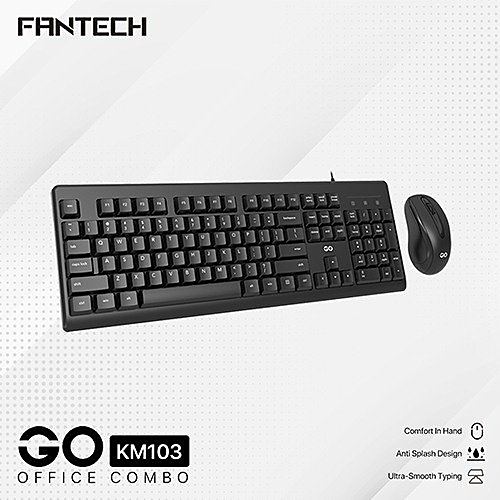 Fantech KM103 USB Wired Keyboard And Mouse Combo