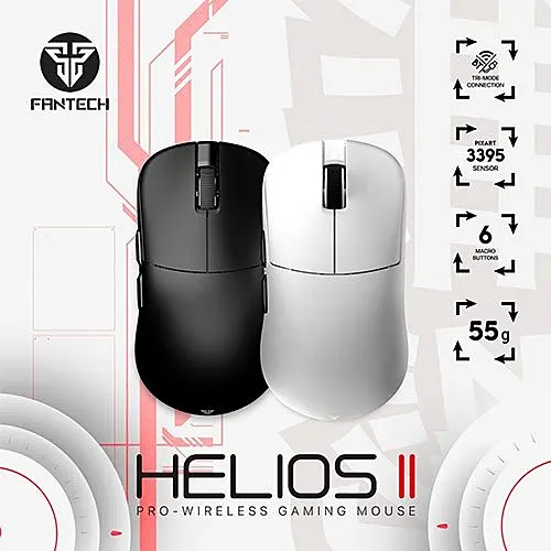 Fantech Helios II XD3V3 Compx-1k Wireless Gaming Mouse