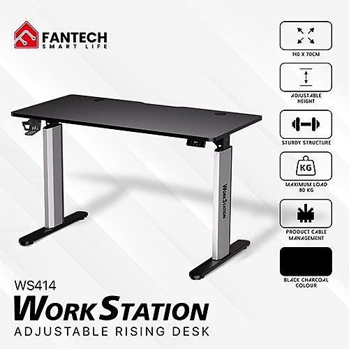 Fantech WS414 Height Adjustable Rising Gaming Desk Table