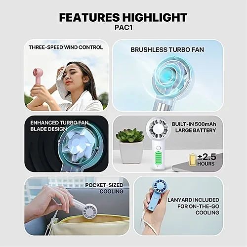 FANTECH PAC1 PORTABLE FAN