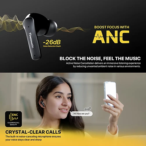 FANTECH FT20 Finecoustic’s Groove ANC Bluetooth Earbuds