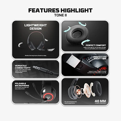 FANTECH HQ56 Tone II Wired Gaming Headset
