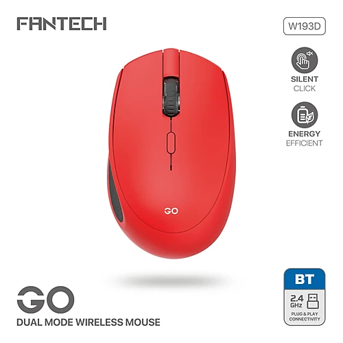 FANTECH GO W193D Dual Mode Wireless Mouse
