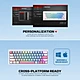 FANTECH MK611 ATOM X63 Wired RGB Mechanical Gaming Keyboard