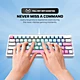 FANTECH MK611 ATOM X63 Wired RGB Mechanical Gaming Keyboard