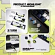 FANTECH MK878S ATOM104S Mechanical Gaming Keyboard