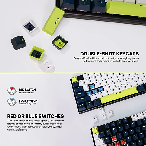FANTECH MK878S ATOM104S Mechanical Gaming Keyboard