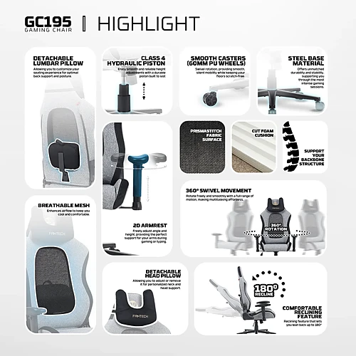 FANTECH GC195 Gaming Chair