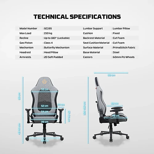 FANTECH GC195 Gaming Chair
