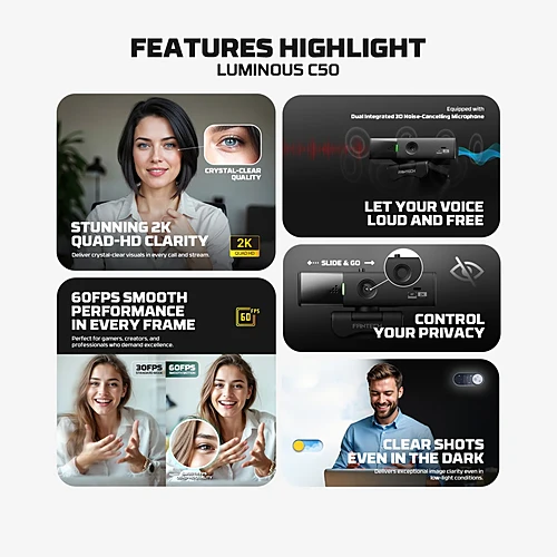 FANTECH C50 LUMINOUS Webcam