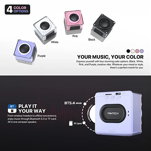 FANTECH BS152 NeraBox Portable Bluetooth Speaker