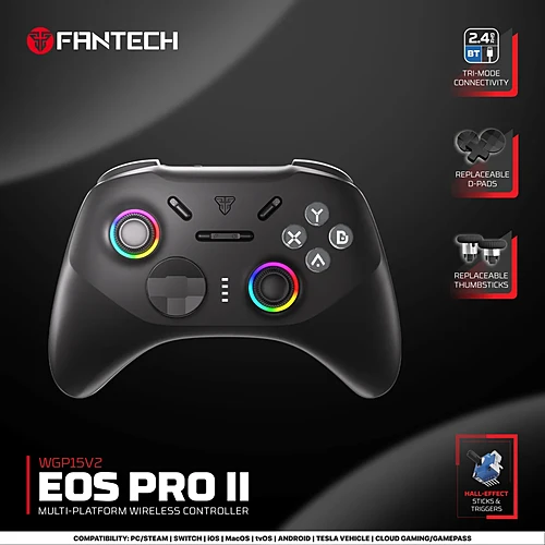 FANTECH WGP15V2 Eos Pro II Tri-Mode Multi-Platform Wireless Controller