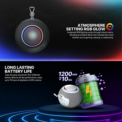 FANTECH BS161 NeraBox Portable Bluetooth Speaker.