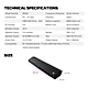 FANTECH BS162 Groove Bar Pro Portable Bluetooth Speaker.