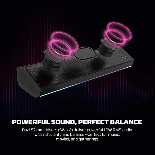 FANTECH BS162 Groove Bar Pro Portable Bluetooth Speaker.