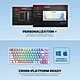 FANTECH MK612 ATOM X83 Mechanical Gaming Keyboard AMI EDITION
