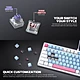 FANTECH MK612 ATOM X83 Mechanical Gaming Keyboard AMI EDITION