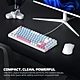 FANTECH MK612 ATOM X83 Mechanical Gaming Keyboard AMI EDITION