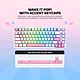 FANTECH MK612 ATOM X83 Mechanical Gaming Keyboard AMI EDITION