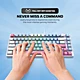 FANTECH MK612 ATOM X83 Mechanical Gaming Keyboard AMI EDITION