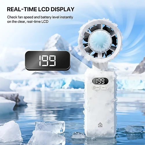 FANTECH PAC6 ICE Cooling Plated Portable Mini Fan