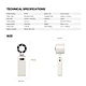 FANTECH PAC6 ICE Cooling Plated Portable Mini Fan