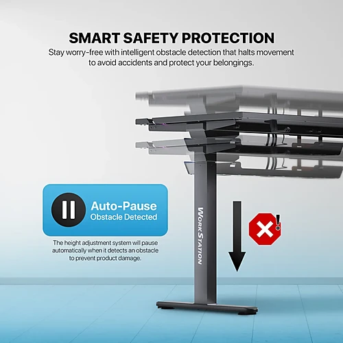FANTECH DW114 DUBLIN Dual Motor Adjustable Rising Magnetic Desk