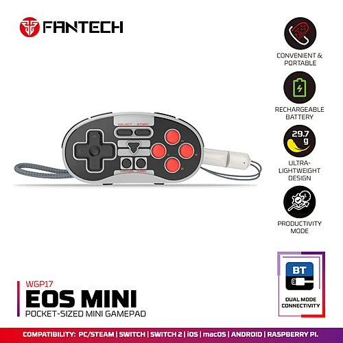 FANTECH WGP17 EOS POCKET-SIZED MINI GAMEPAD