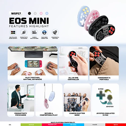FANTECH WGP17 EOS POCKET-SIZED MINI GAMEPAD
