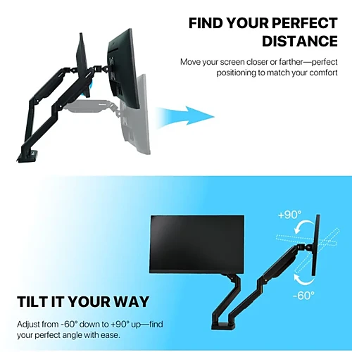 FANTECH MBD1 Dual Arm Monitor Bracket