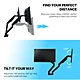 FANTECH MBD1 Dual Arm Monitor Bracket