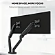 FANTECH MBD1 Dual Arm Monitor Bracket