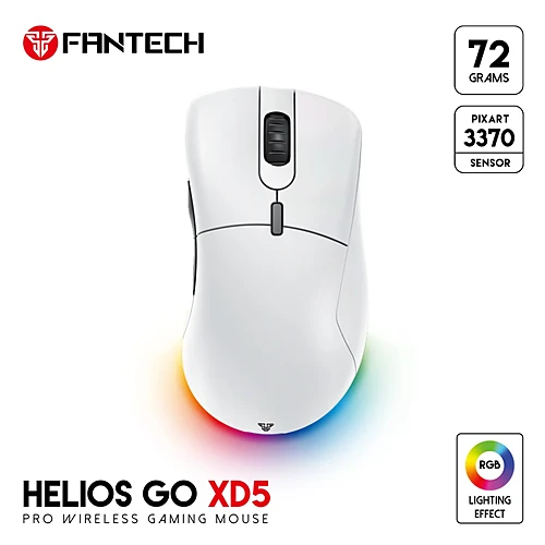 FANTECH HELIOS GO XD5 RGB Wireless Gaming Mouse