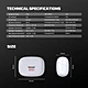 FANTECH TX4 MITHRIL ANC True Wireless Earbuds Super Maxfit