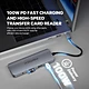 FANTECH HC101 NeraLink 10-in-1 USB-C Multifunctional Docking Station Hub