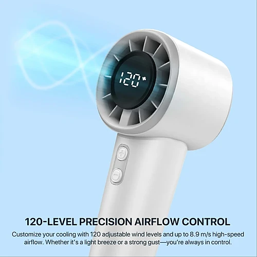 FANTECH PAC5 Portable Mini Fan With LCD Display